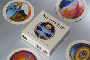 New Earth Tarot box and four cards